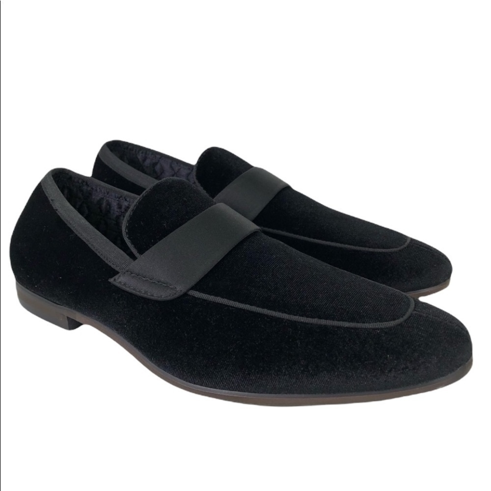 Steve Madden Draake Velvet Loafer Shoes Size 8